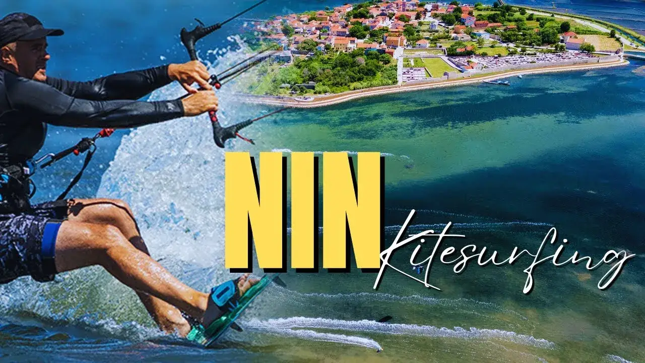 Kitesurfing Nin zatoka